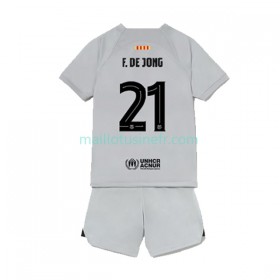 Maillot de Foot FC Barcelone Frenkie de Jong 21 Troisième 2022-23 - Enfant